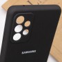 Чохол Silicone Cover Full Camera (AA) для Samsung Galaxy A32 4G Чорний / Black