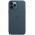 Шкіряний чохол Leather Case (AAA) with MagSafe для Apple iPhone 12 Pro Max (6.7") Baltic Blue