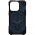 Ударостійкий чохол UAG Monarch Pro with MagSafe Leather для Apple iPhone 15 (6.1") Синій