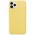 Чохол Silicone Case without Logo (AA) для Apple iPhone 11 Pro Max (6.5") Жовтий / Yellow