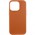 Шкіряний чохол Leather Case (AA Plus) with MagSafe для Apple iPhone 14 Pro (6.1") Saddle Brown