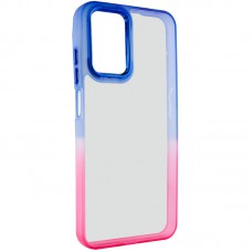 Чохол TPU+PC Fresh sip series для Samsung Galaxy A13 4G Рожевий / Синій