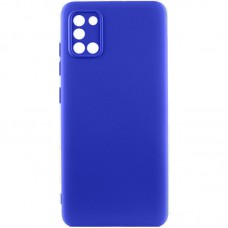 Чохол Silicone Cover Lakshmi Full Camera (A) для Samsung Galaxy A31 Синій / Iris