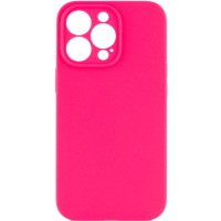 Чохол Silicone Case Full Camera Protective (AA) NO LOGO для Apple iPhone 13 Pro Max (6.7") Рожевий / Barbie pink
