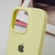 Чохол Silicone Case Full Protective (AA) для Apple iPhone 15 Pro Max (6.7") Жовтий / Mellow Yellow