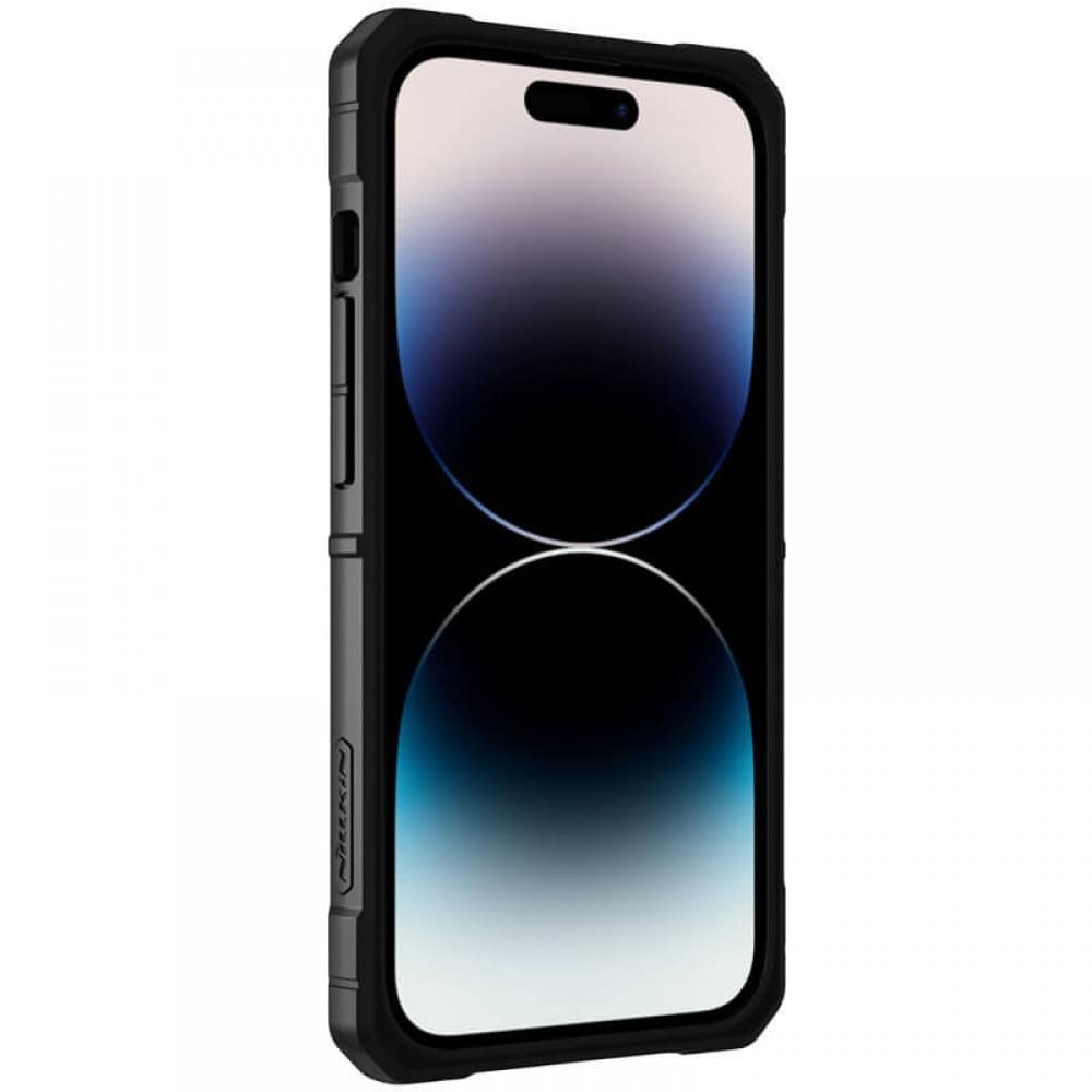 TPU+PC чехол Nillkin CamShield Adventurer Pro (шторка на камеру) для Apple iPhone 14 Pro Max (6.7")