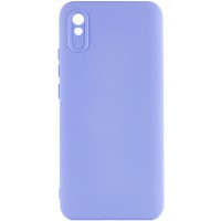 Чохол Silicone Cover Lakshmi Full Camera (AAA) для Xiaomi Redmi 9A Бузковий / Dasheen