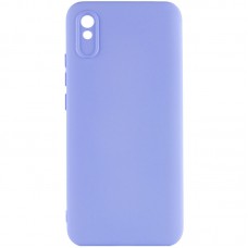 Чохол Silicone Cover Lakshmi Full Camera (AAA) для Xiaomi Redmi 9A Бузковий / Dasheen