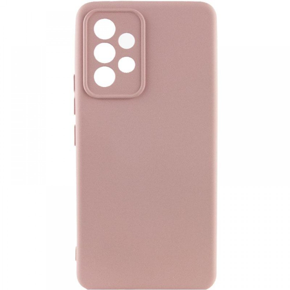 Чохол Silicone Cover Ummi Lakshmi Full Camera (AA) для Samsung Galaxy A52 4G / A52 5G / A52s Рожевий / Pink Sand