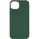 TPU чохол Bonbon Metal Style для Apple iPhone 14 Plus (6.7") Зелений / Pine green