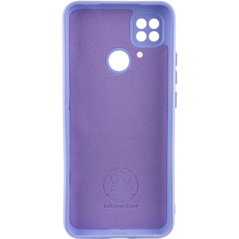 Чохол Silicone Cover Lakshmi Full Camera (A) для Xiaomi Poco C40 Бузковий / Dasheen