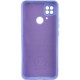 Чохол Silicone Cover Lakshmi Full Camera (A) для Xiaomi Poco C40 Бузковий / Dasheen