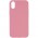 Чохол Silicone Case Full Protective (AA) NO LOGO для Apple iPhone X / XS (5.8") Рожевий / Light pink