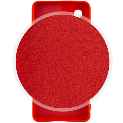 Чохол Silicone Cover Lakshmi Full Camera (A) для TECNO Spark 10 Червоний / Red