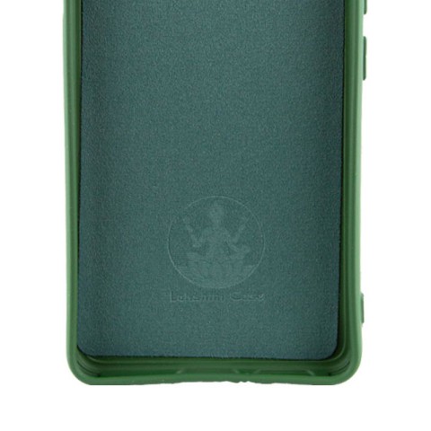 Чохол Silicone Cover Lakshmi Full Camera (A) для Xiaomi Redmi Note 13 Pro+ Зелений / Dark green