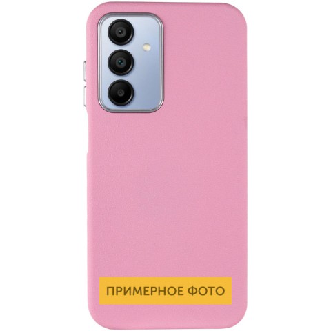 Шкіряний чохол Leather Case Metal Buttons для Samsung Galaxy S24 Ultra Light Pink