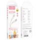 Дата кабель Hoco X97 Crystal color Type-C to Type-C 60W (1m) Light pink