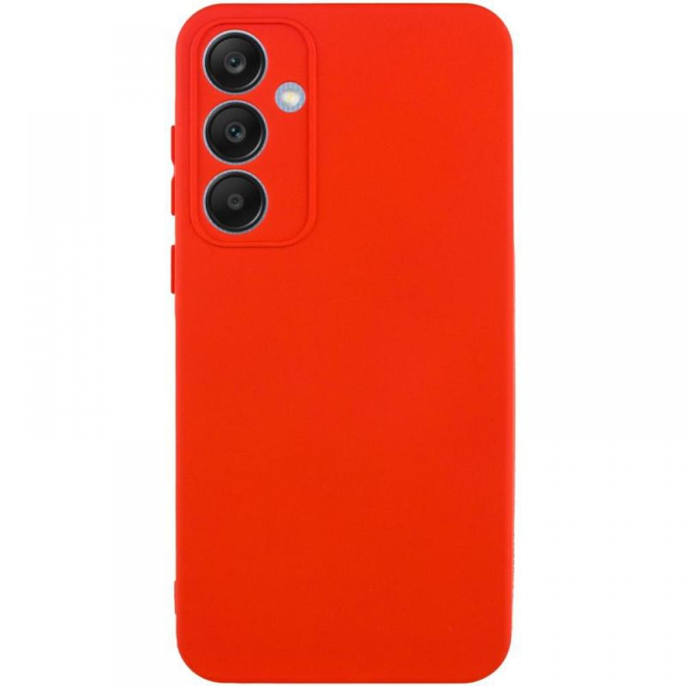 Чохол TPU GETMAN Liquid Silk Full Camera для Samsung Galaxy S24+ Червоний / Red