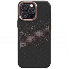 TPU чохол Monzo (MagFit) для Apple iPhone 15 Pro (6.1") Titanium gold