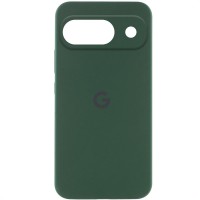 Чохол Silicone Cover Lakshmi Full Camera (AAA) with Logo для Google Pixel 9 Зелений / Cyprus Green