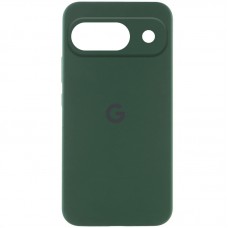 Чохол Silicone Cover Lakshmi Full Camera (AAA) with Logo для Google Pixel 9 Зелений / Cyprus Green