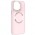 TPU чохол Bonbon Metal Style with MagSafe для Apple iPhone 15 Plus (6.7") Рожевий / Light Pink