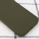 Чохол Silicone Case Full Protective (AA) NO LOGO для Apple iPhone 11 Pro Max (6.5") Зелений / Dark Olive