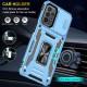Ударостійкий чохол Camshield Army Ring для Samsung Galaxy A23 4G Блакитний / Light Blue