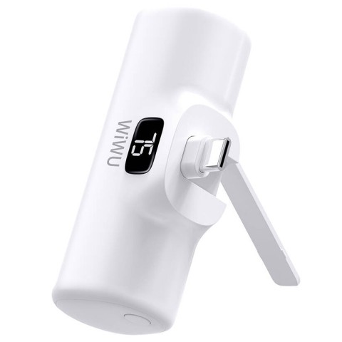 Портативний ЗП Power Bank WIWU Wi-P017-C Type-C 5000 mAh White
