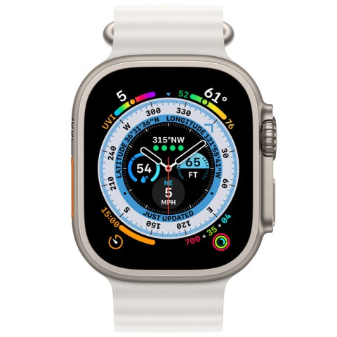 Ремінець Ocean Band для Apple Watch 42(ser.1-3)/44/45/46/49mm Білий / White