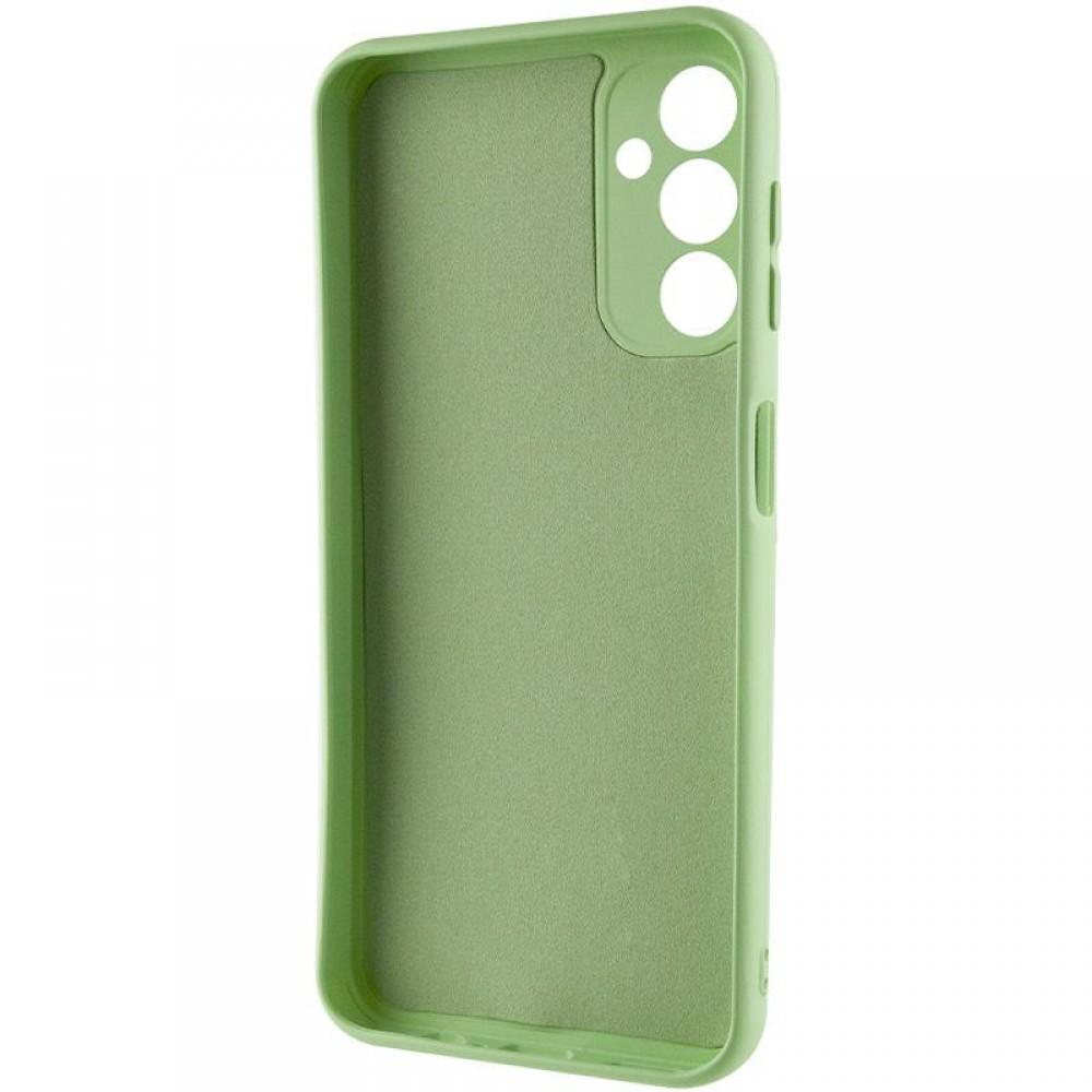 Чохол TPU GETMAN Liquid Silk Full Camera для Samsung Galaxy M34 5G Зелений / Pistachio
