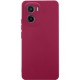 Чохол Silicone Cover Ummi Lakshmi Full Camera (AA) для Motorola Moto G06 Бордовий / Marsala