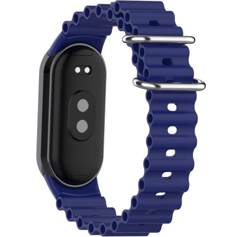 Ремінець Ocean Band для Xiaomi Mi Band 9/8/10 Синій / Blue