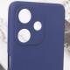 Силіконовий чохол Candy Full Camera для Infinix Hot 30 Синій / Dark Blue
