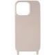 Чохол TPU two straps California для Apple iPhone 13 Pro Max (6.7") Бежевий / Antigue White