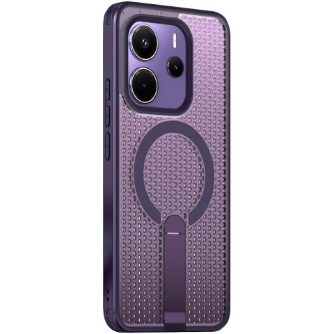 Чохол TPU Breeze with MagSafe stand для Xiaomi Redmi Note 14 4G (Europe version) Purple