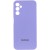 Чохол Silicone Cover Lakshmi Full Camera (AAA) with Logo для Samsung Galaxy A24 4G Бузковий / Dasheen