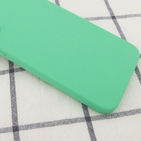 Чохол Silicone Case Square Full Camera Protective (AA) NOLOGO для Apple iPhone 6/6s (4.7") Зелений / Spearmint