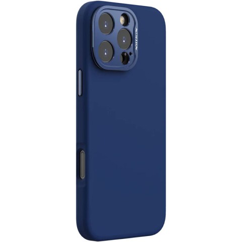 Чохол Silicone Nillkin LensWing Prop Magnetic для Apple iPhone 16 Pro (6.3") Синій / Blue