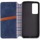 Шкіряний чохол книжка GETMAN Cubic (PU) для Samsung Galaxy M35 5G Синій