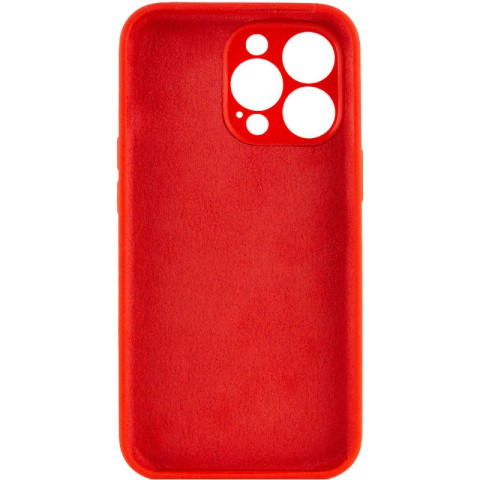 Чохол Silicone Case Full Camera Protective (AA) NO LOGO для Apple iPhone 16 Pro Max (6.9") Червоний / Red