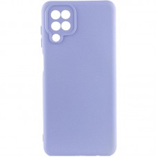 Чохол Silicone Cover Ummi Lakshmi Full Camera (AA) для Samsung Galaxy A12 Бузковий / Dasheen