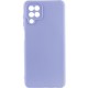 Чохол Silicone Cover Ummi Lakshmi Full Camera (AA) для Samsung Galaxy A12 Бузковий / Dasheen