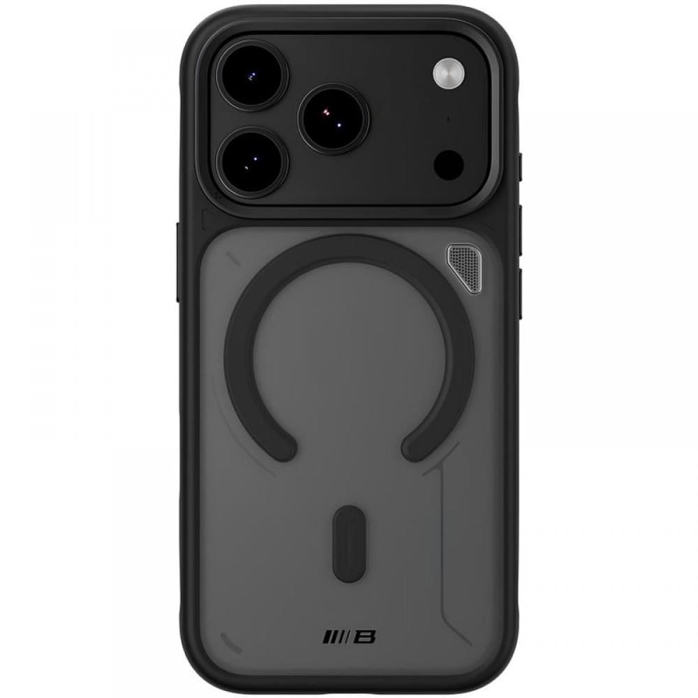 TPU+PC чохол Blueo Frosted Heat Dissipation Stand with MagSafe для Apple iPhone 17 Pro Max (6.9") Чорний