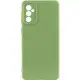 Чохол TPU GETMAN Liquid Silk Full Camera для Samsung Galaxy S24 Зелений / Pistachio