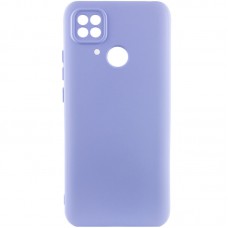 Чохол Silicone Cover Lakshmi Full Camera (A) для Xiaomi Poco C40 Бузковий / Dasheen