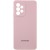 Чохол Silicone Cover Lakshmi Full Camera (AAA) with Logo для Samsung Galaxy A53 5G Рожевий / Pink Sand