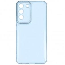 Чохол TPU Starfall Clear для Samsung Galaxy S22+ Блакитний