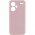 Чохол Silicone Cover Lakshmi Full Camera (AAA) для Xiaomi Redmi Note 13 Pro+ Рожевий / Pink Sand