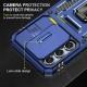 Ударостійкий чохол Camshield Army Ring для Samsung Galaxy S24 FE Синій / Navy